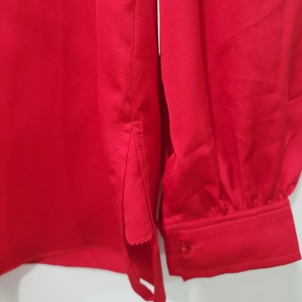 Laundry Red V-Neck Top - Goji Berry - Picture 10 of 13